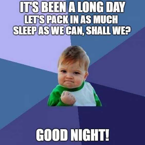The Best Good Night Meme for A Nice Day-Mintal