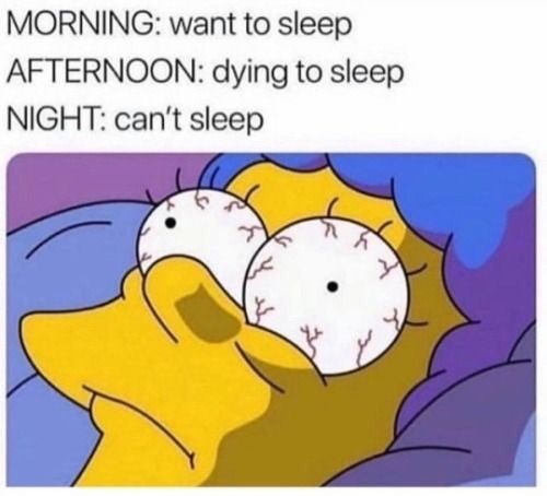 The Best Insomnia Meme for People Who Can’t Sleep - Mintal